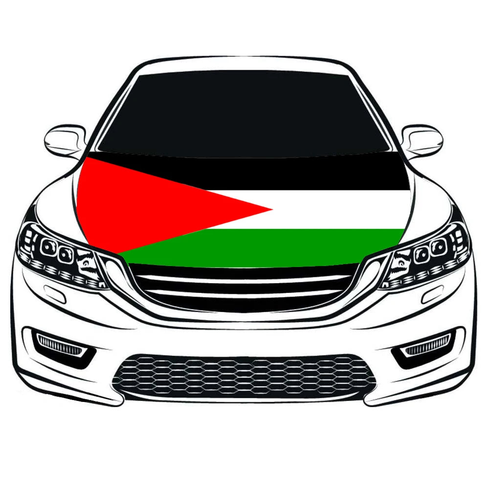 Palestine Flag Car Cover-palmerch.com