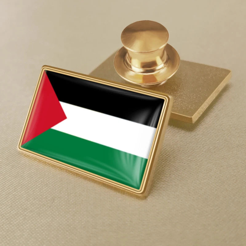 Palestinians Flag Brooch-palmerch.com