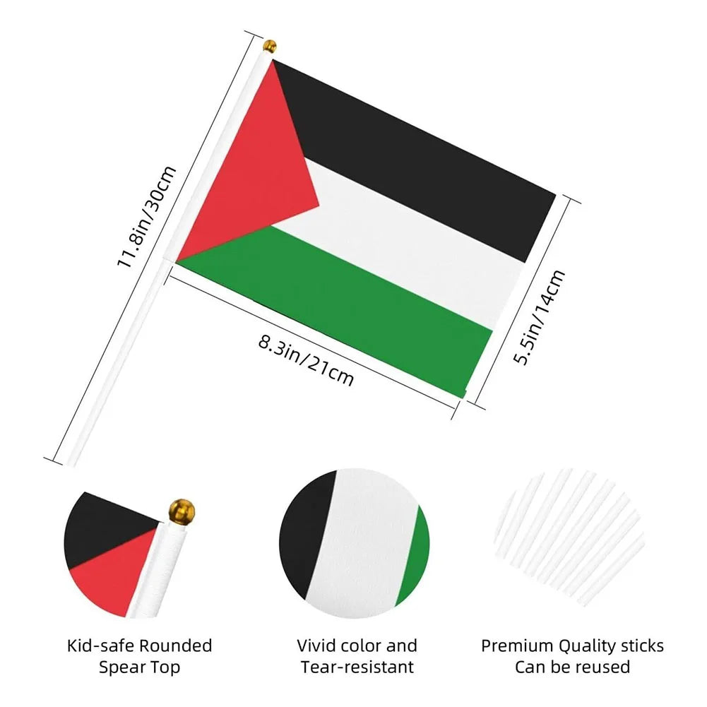 Waving Palestine Flag-palmerch.com